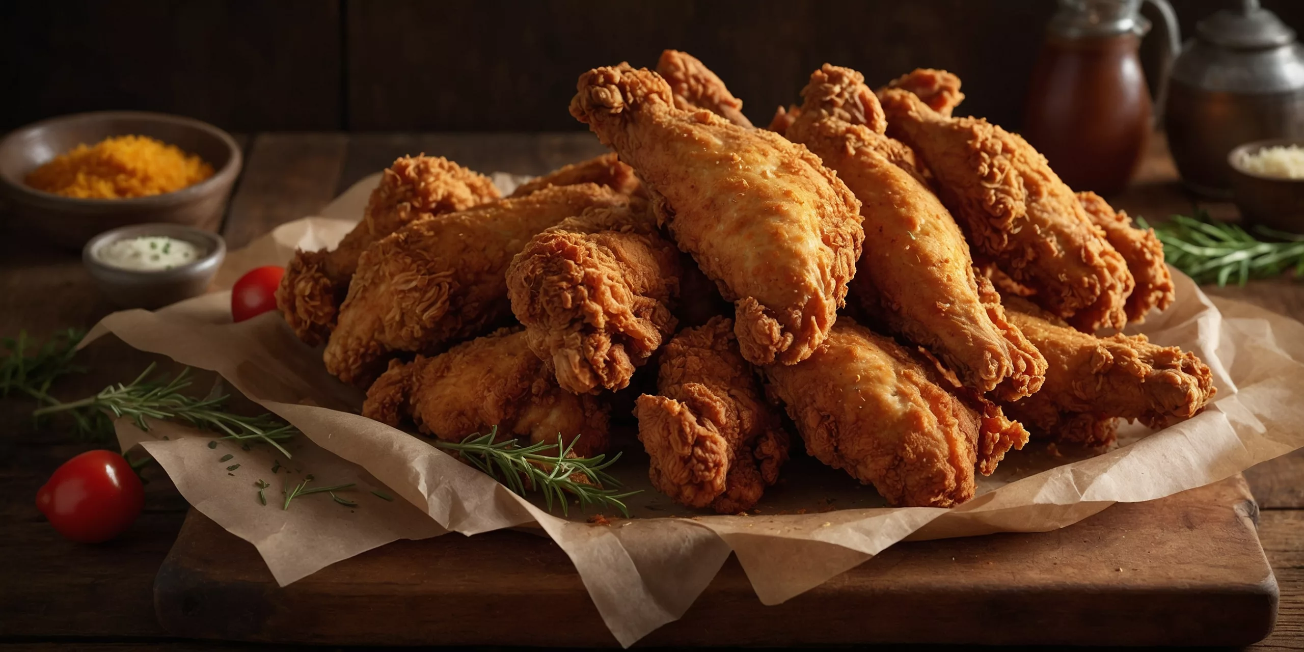 Knuspriges Amerikanisches Fried Chicken