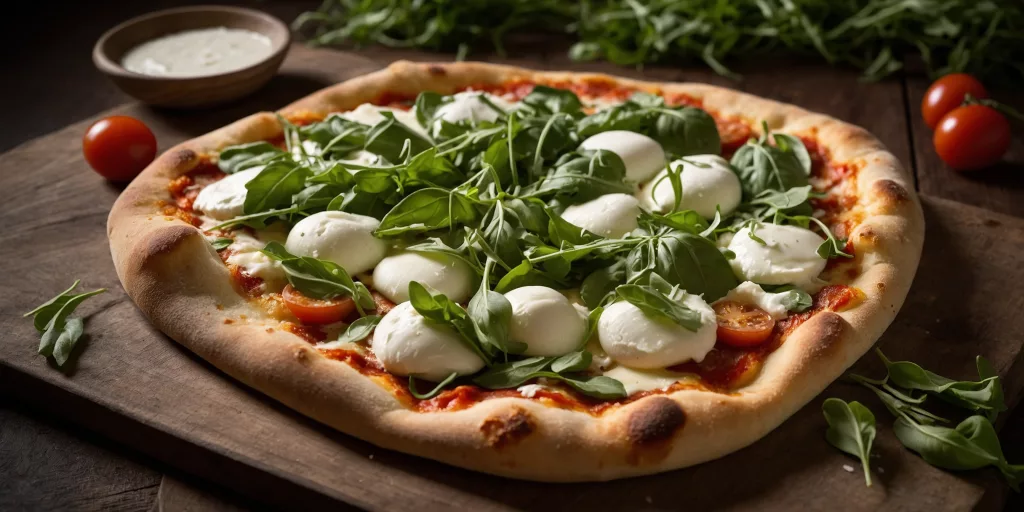 Köstliche Pizza Bianca