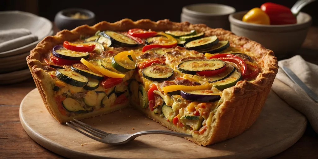Köstliche Ratatouille-Quiche