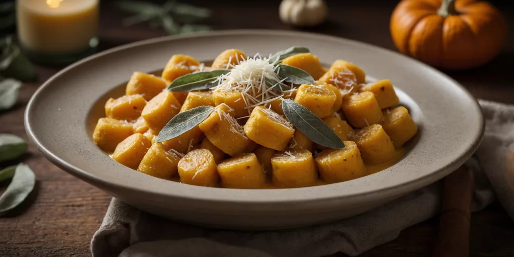 Kürbis-Gnocchi