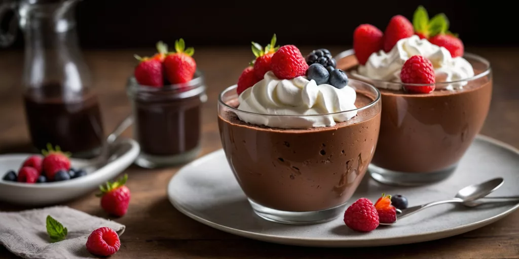 Laktosefreies Schoko-Mousse