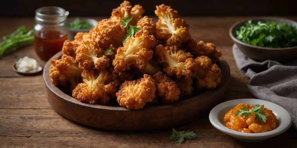 Low Carb Blumenkohl-Wings