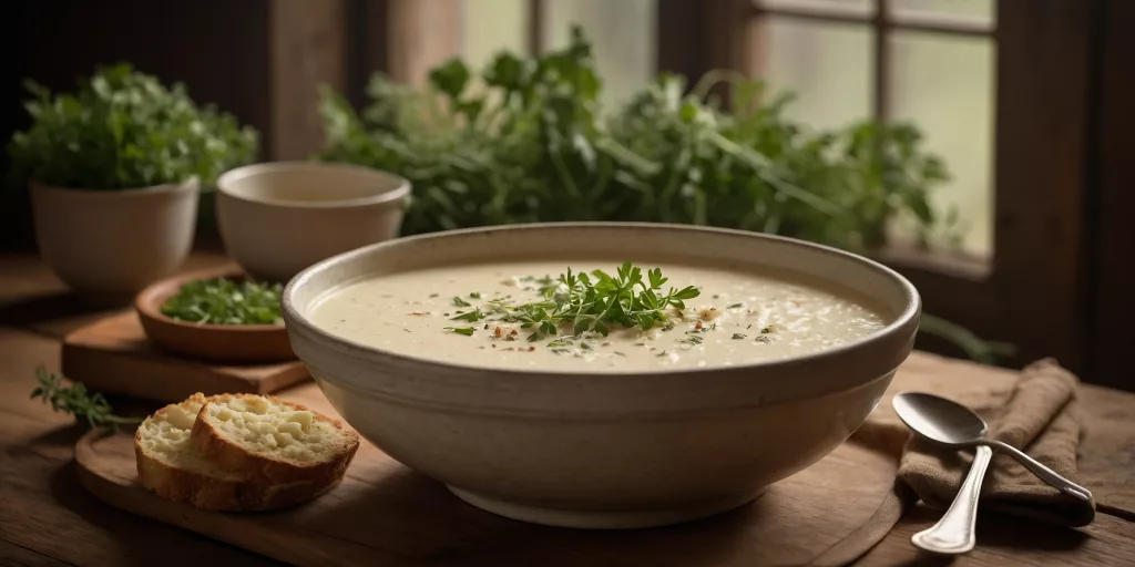 Low Carb Blumenkohlcremesuppe