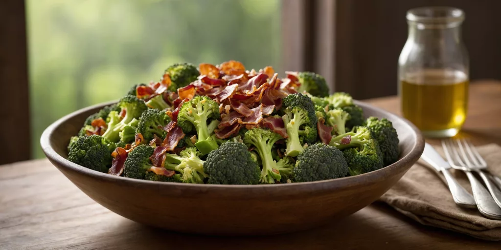 Low Carb Brokkolisalat mit Bacon