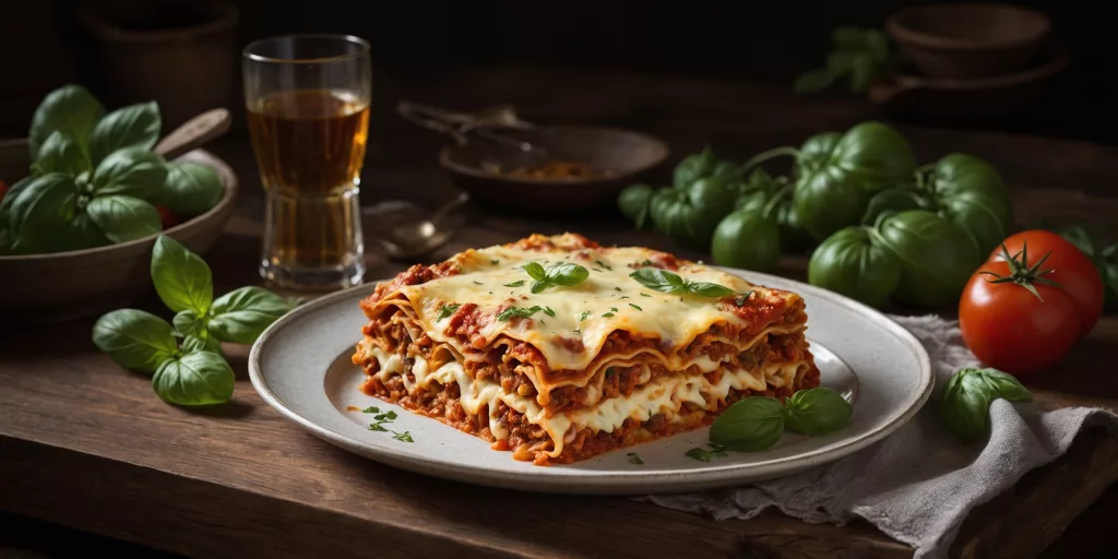 Low Carb Kohlrabilasagne