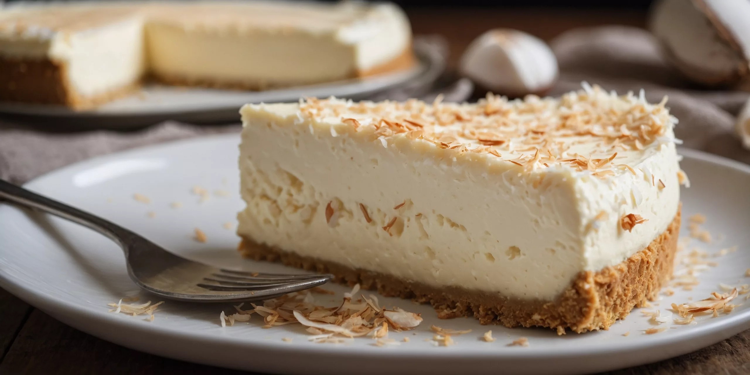 Low Carb Kokos-Käsekuchen