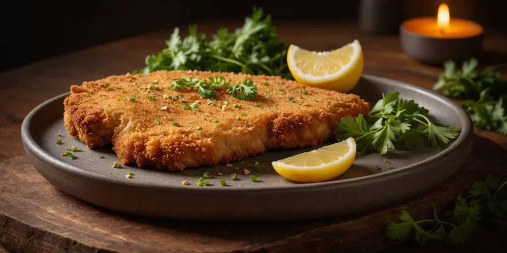 Low Carb Mandel-Schnitzel