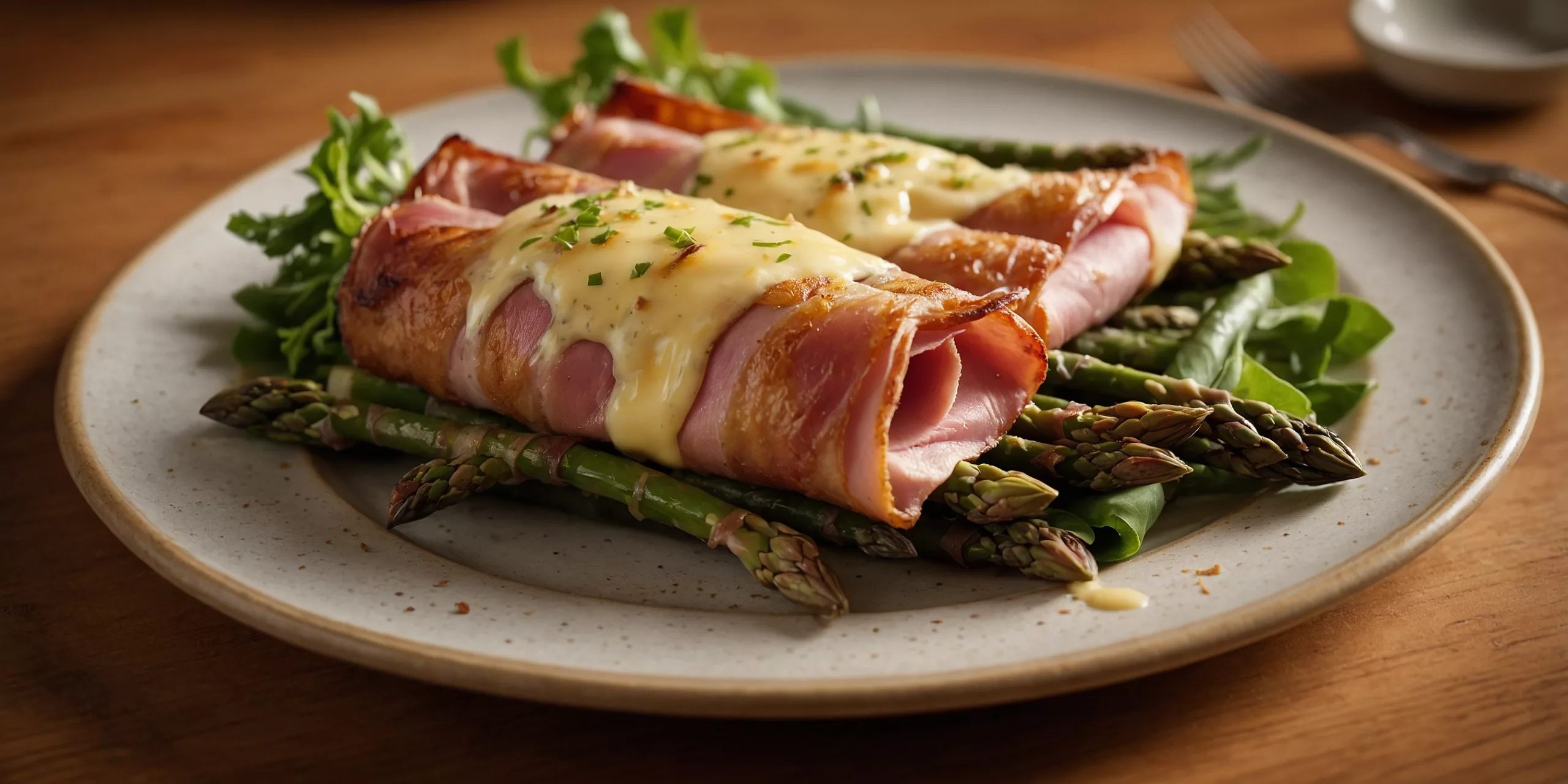 Low Carb Spargel-Schinken-Röllchen – YummAi