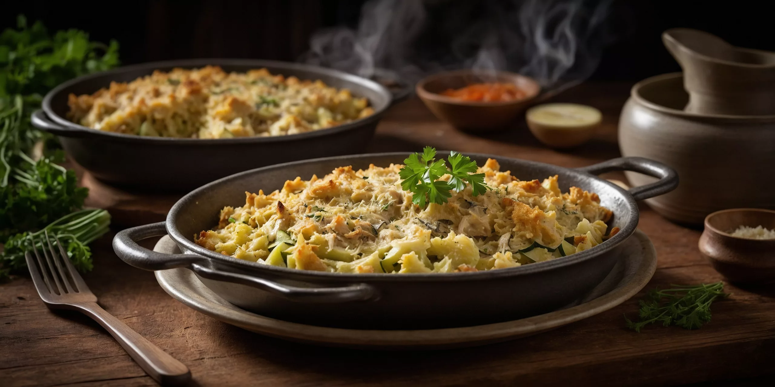 Low Carb Thunfisch-Zucchini-Auflauf