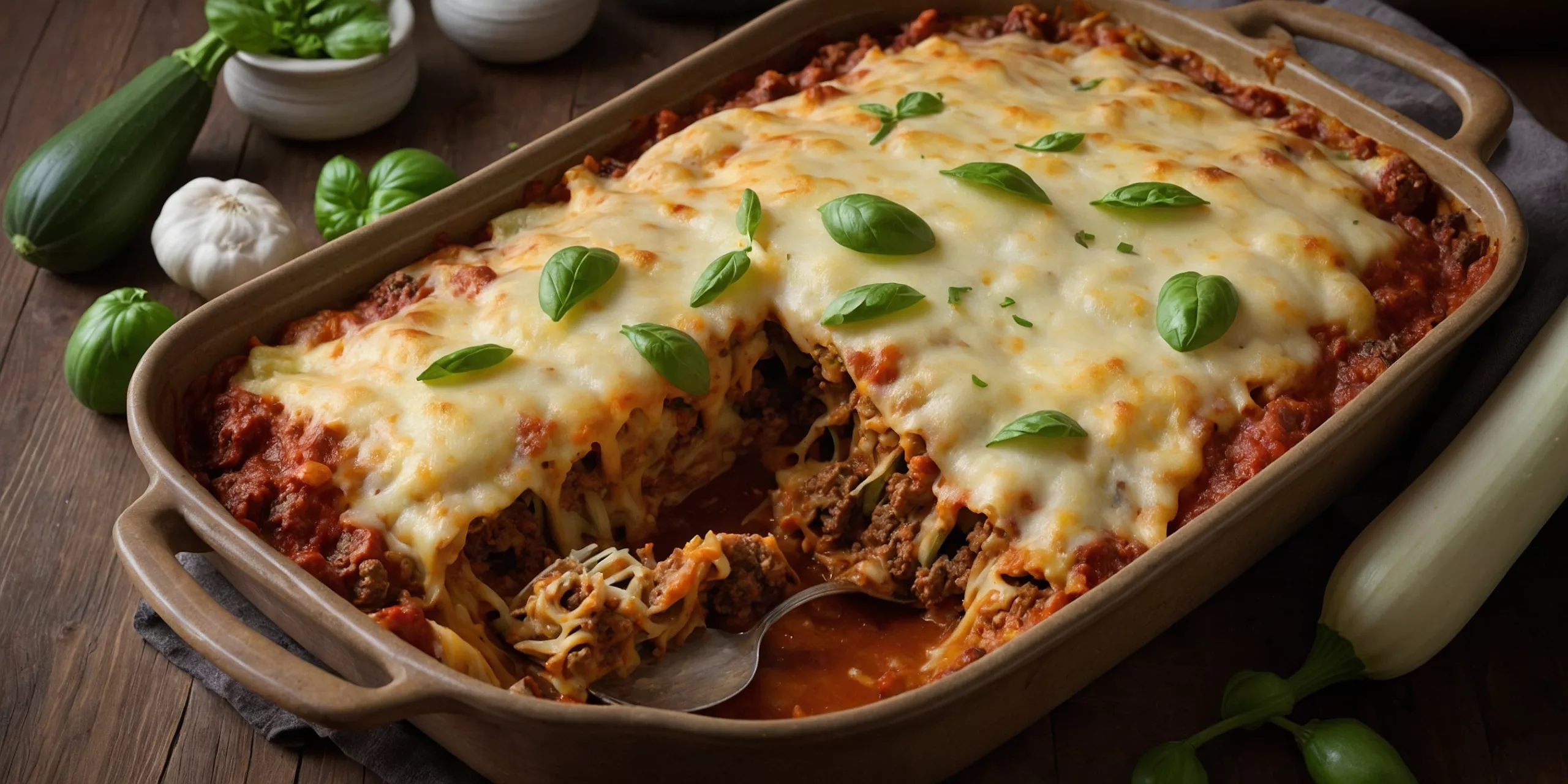 Low Carb Zucchini Lasagne