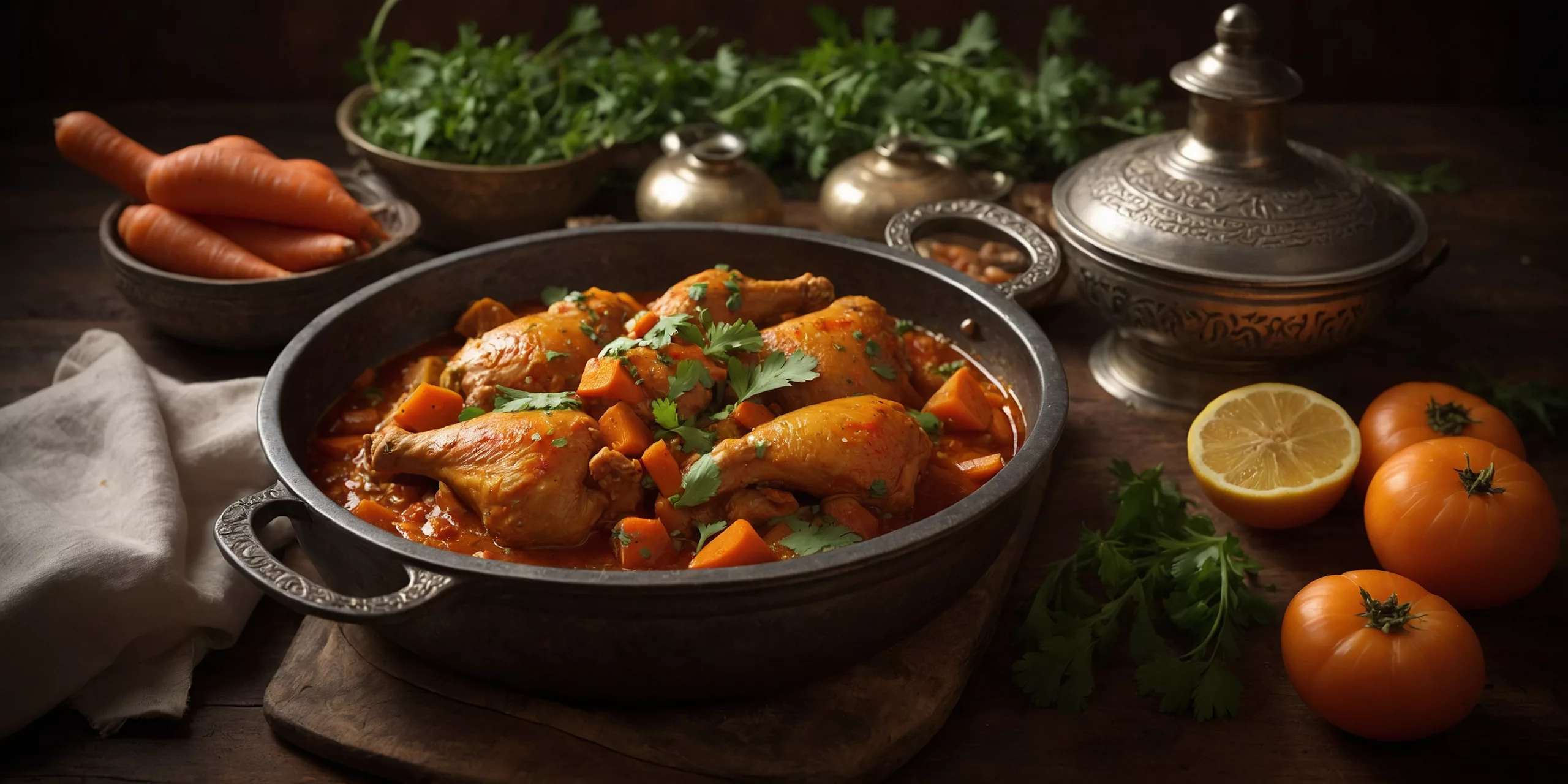 Marokkanische Hähnchen-Tajine – YummAi