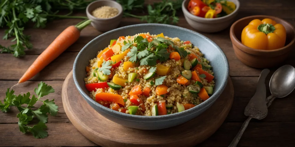 Marokkanisches Couscous mit Gemüse – YummAi