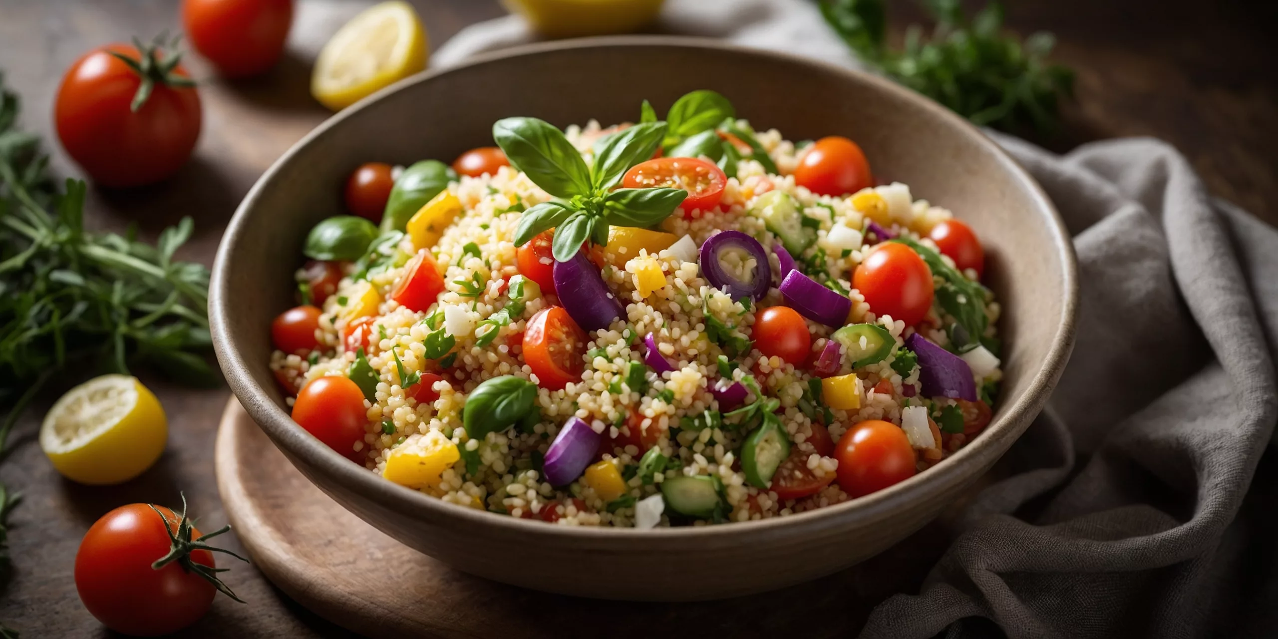 Mediterraner Couscous-Salat