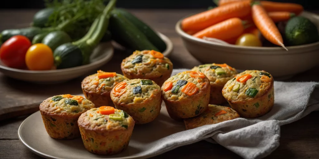 Mini-Gemüse-Muffins