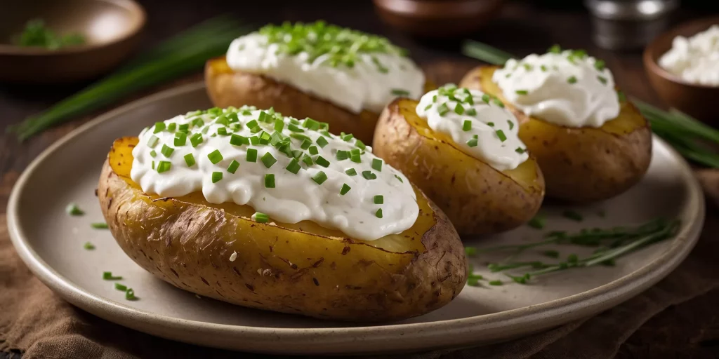 Ofenkartoffeln mit Sour Cream