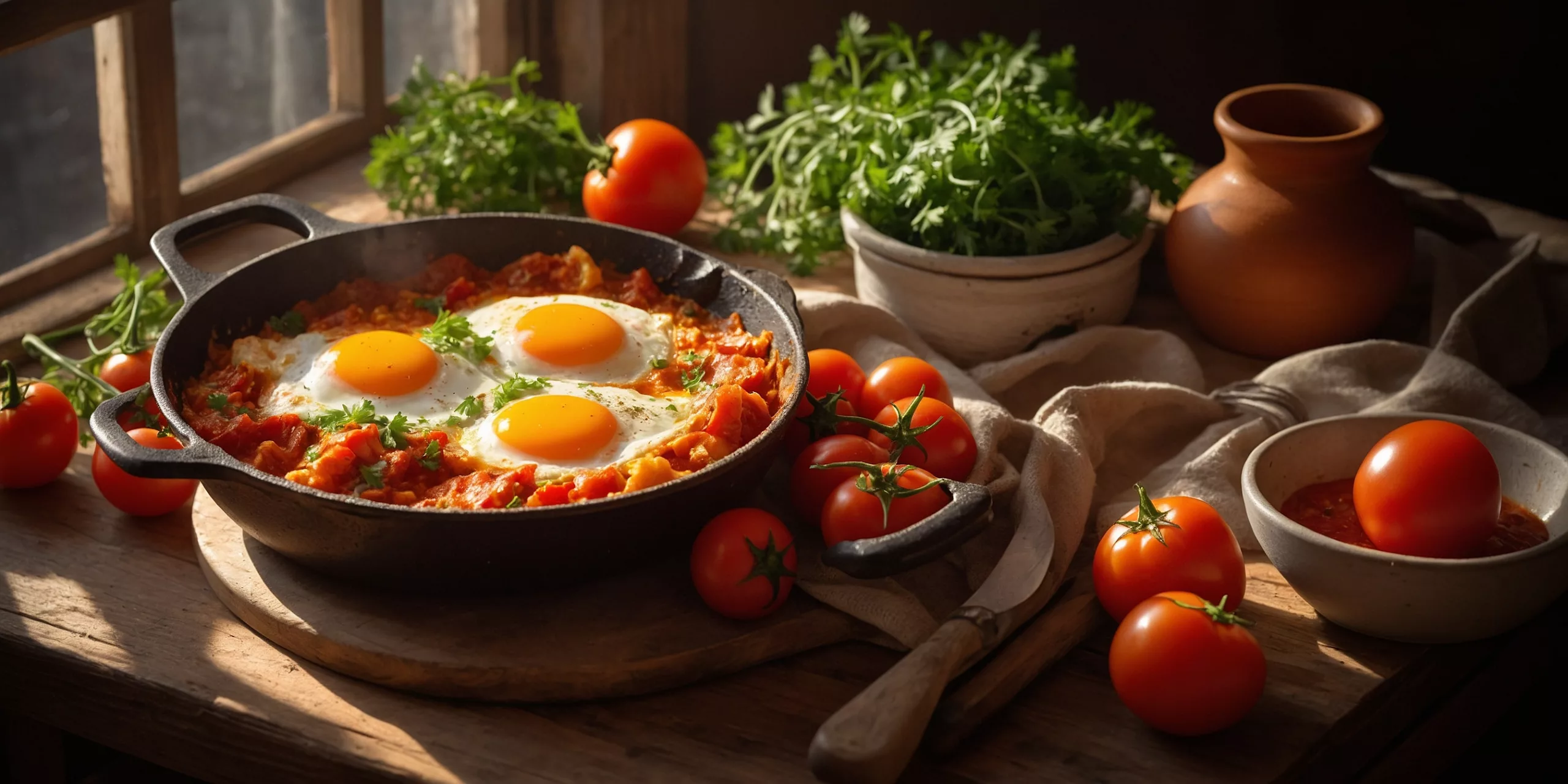 Orientalische Shakshuka