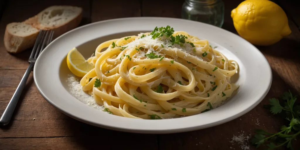 Pasta al Limone