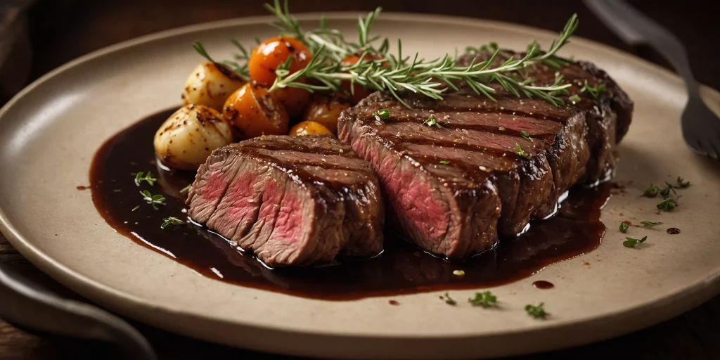 Rinderfilet mit Balsamico-Reduktion