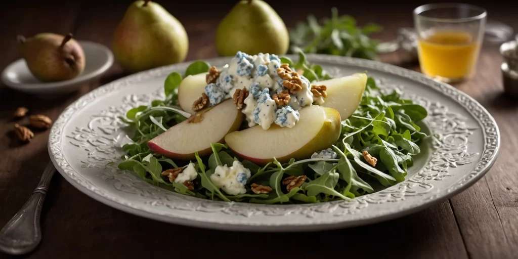 Roquefort-Birnen-Salat