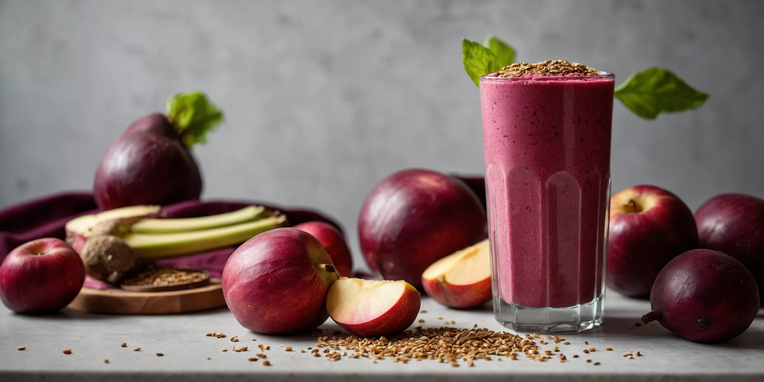 Rote-Bete-Smoothie mit Apfel