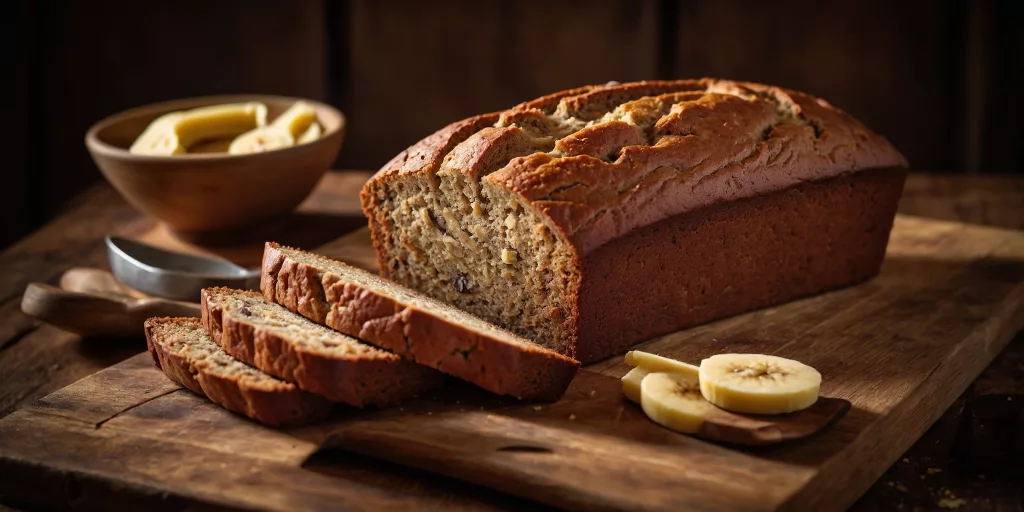 Saftiges Bananenbrot