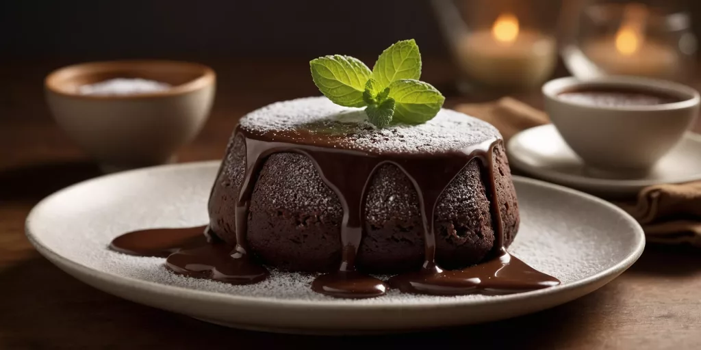 Schokoladenlava-Kuchen