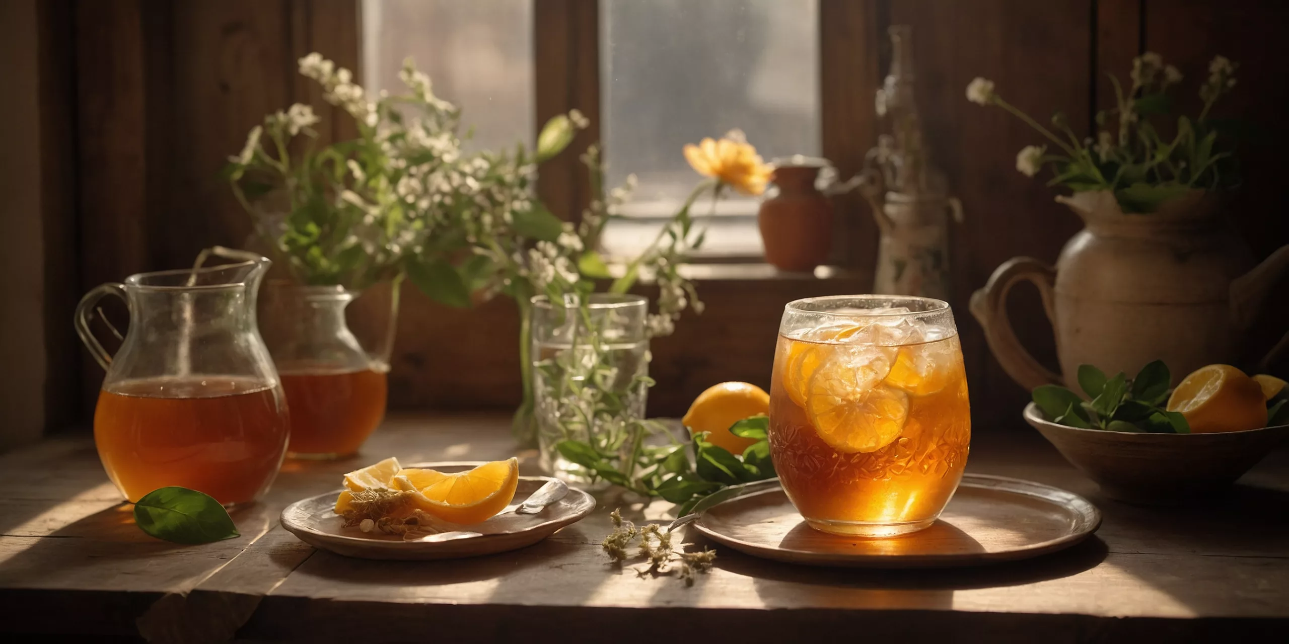 Selbstgemachter Kombucha