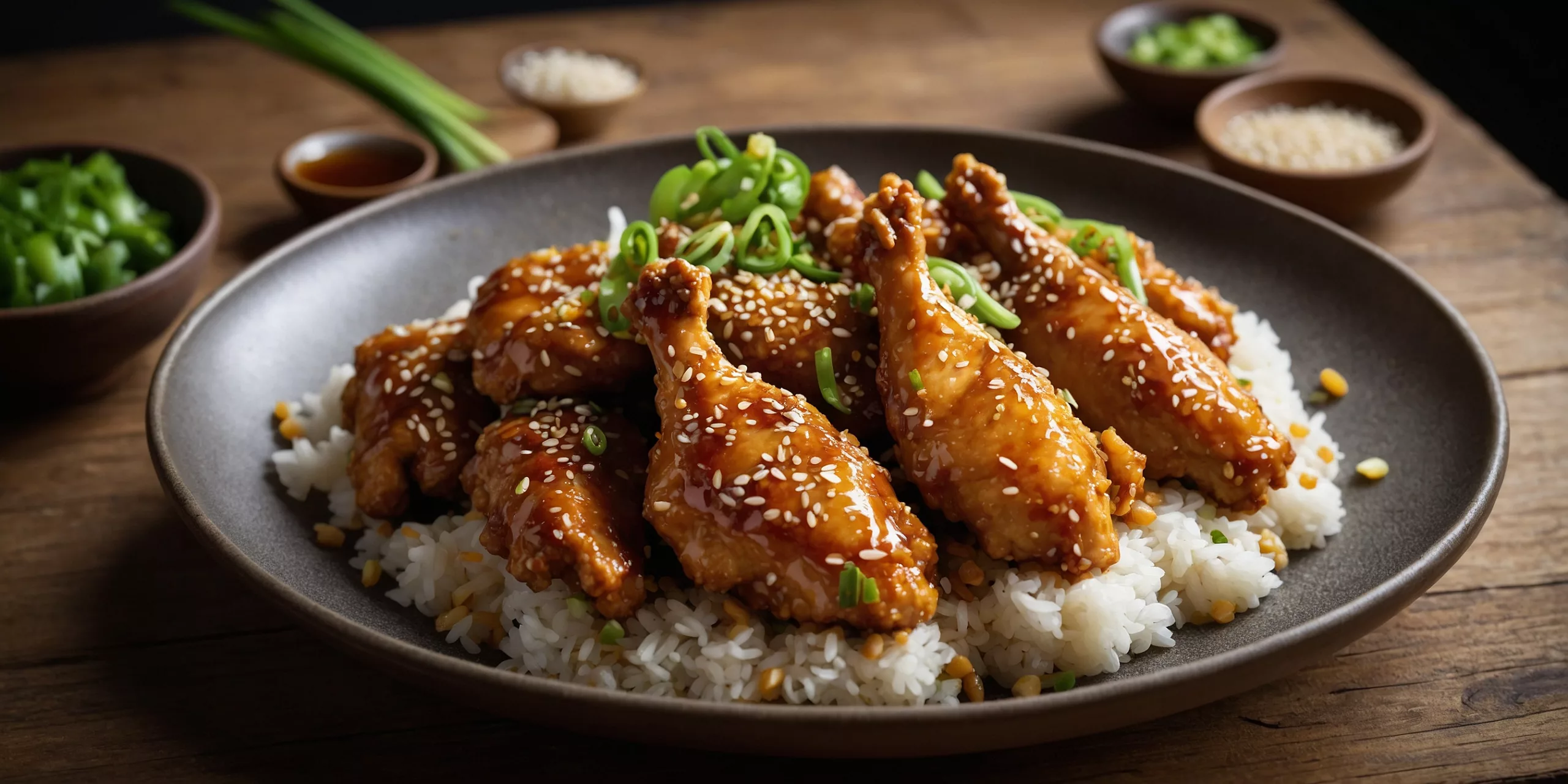 Sesam-Hähnchen mit Honig – YummAi