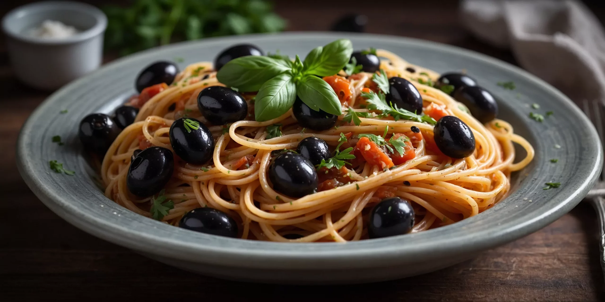 Spaghetti Puttanesca mit Oliven – YummAi