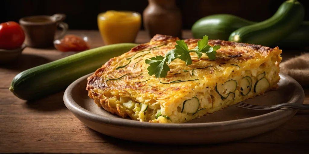 Spanische Tortilla mit Zucchini