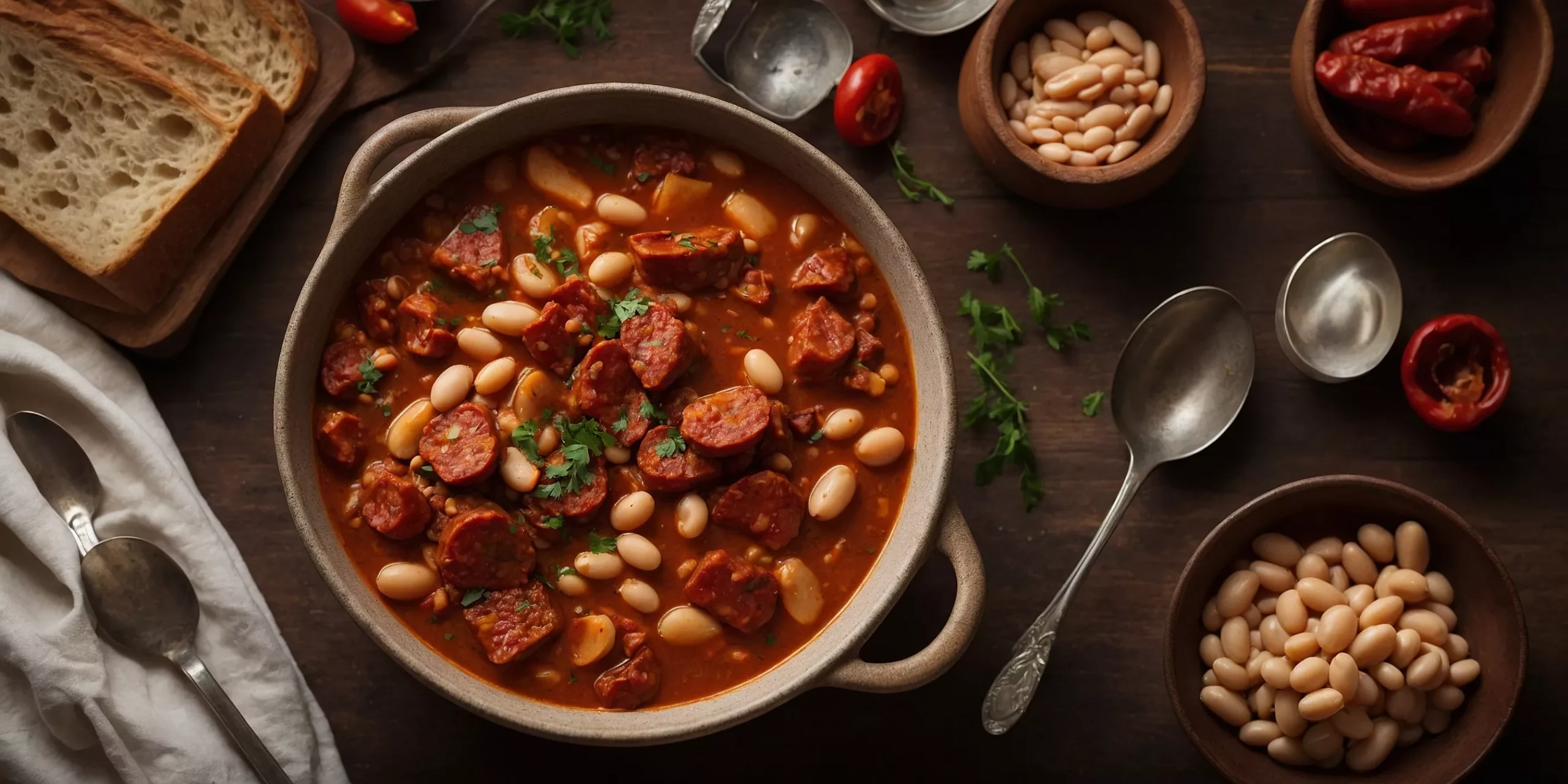 Spanischer Chorizo-Eintopf mit weißen Bohnen – YummAi