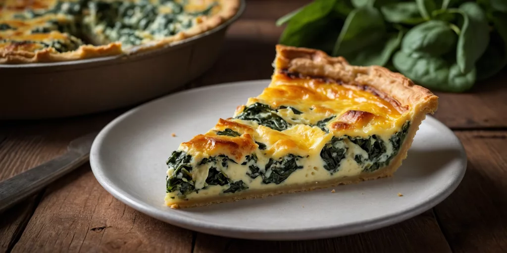 Spinat-Käse-Quiche