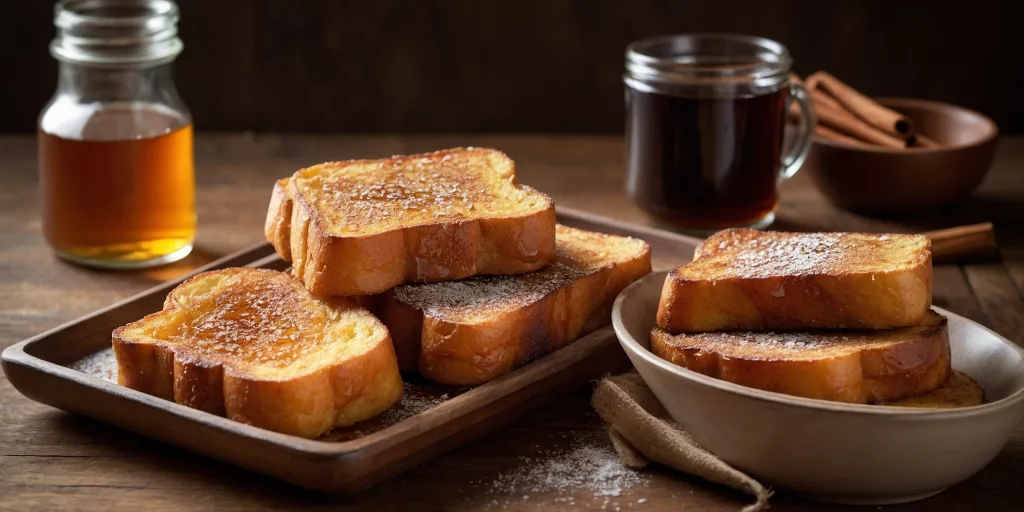 Süße French Toast Sticks