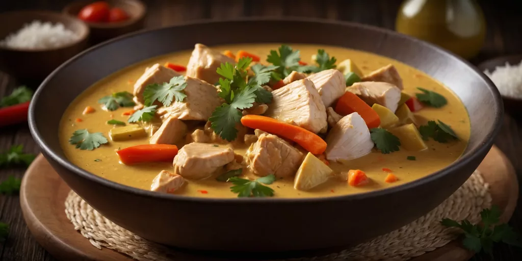 Thai-Curry mit Kokosmilch