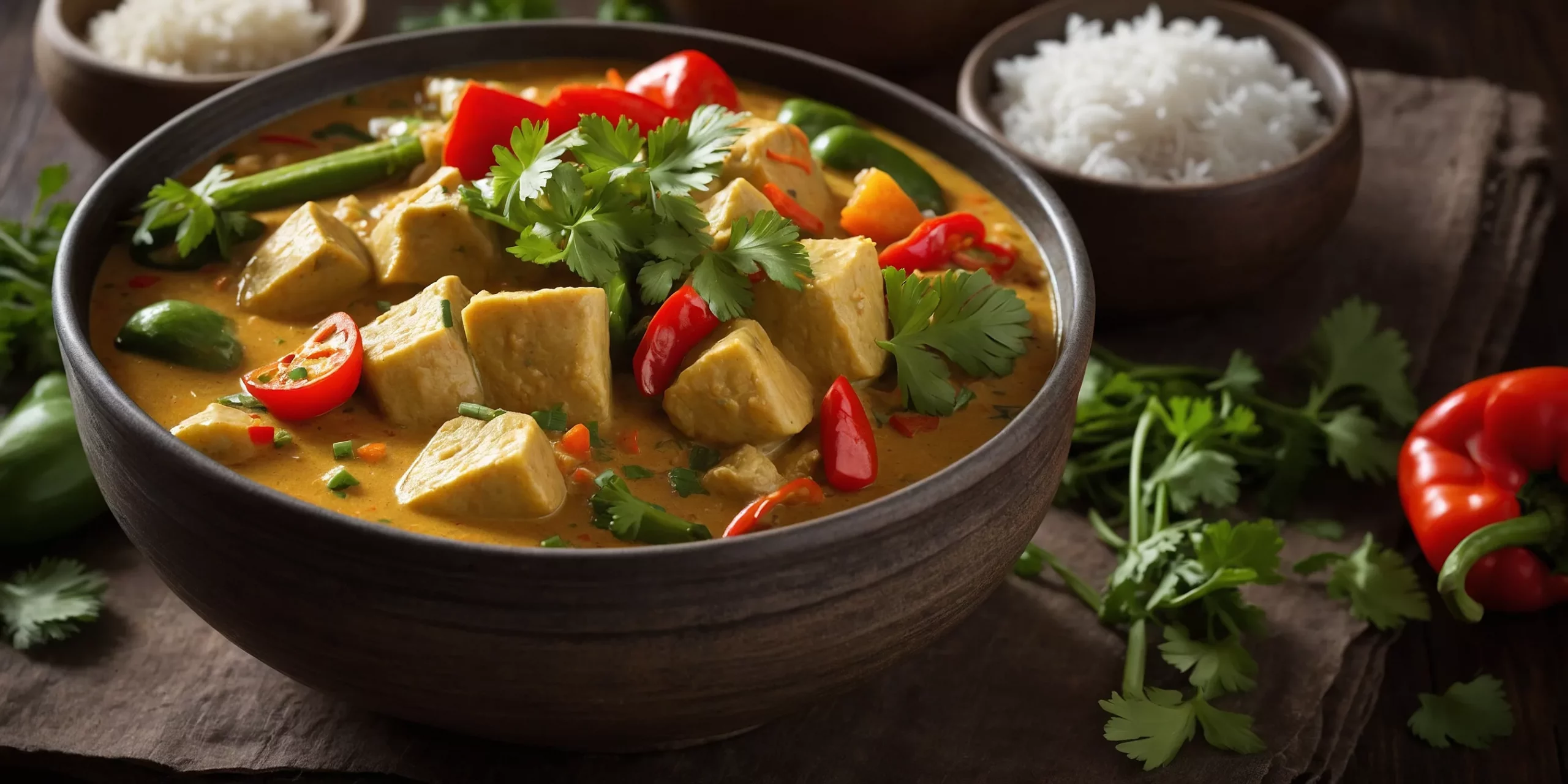 Thai-Gemüsecurry mit Kokosmilch