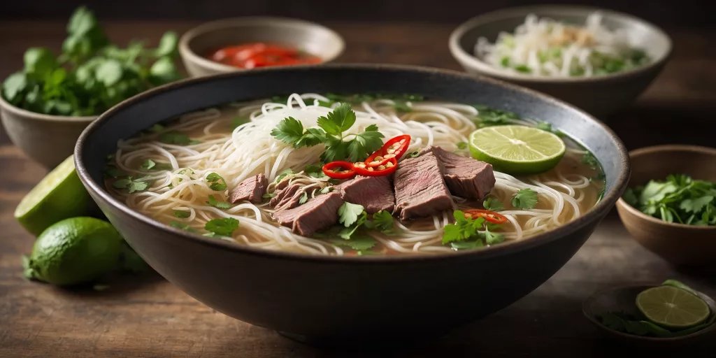 Traditionelle Vietnamesische Pho