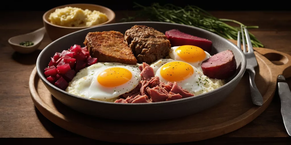 Traditionelles Labskaus