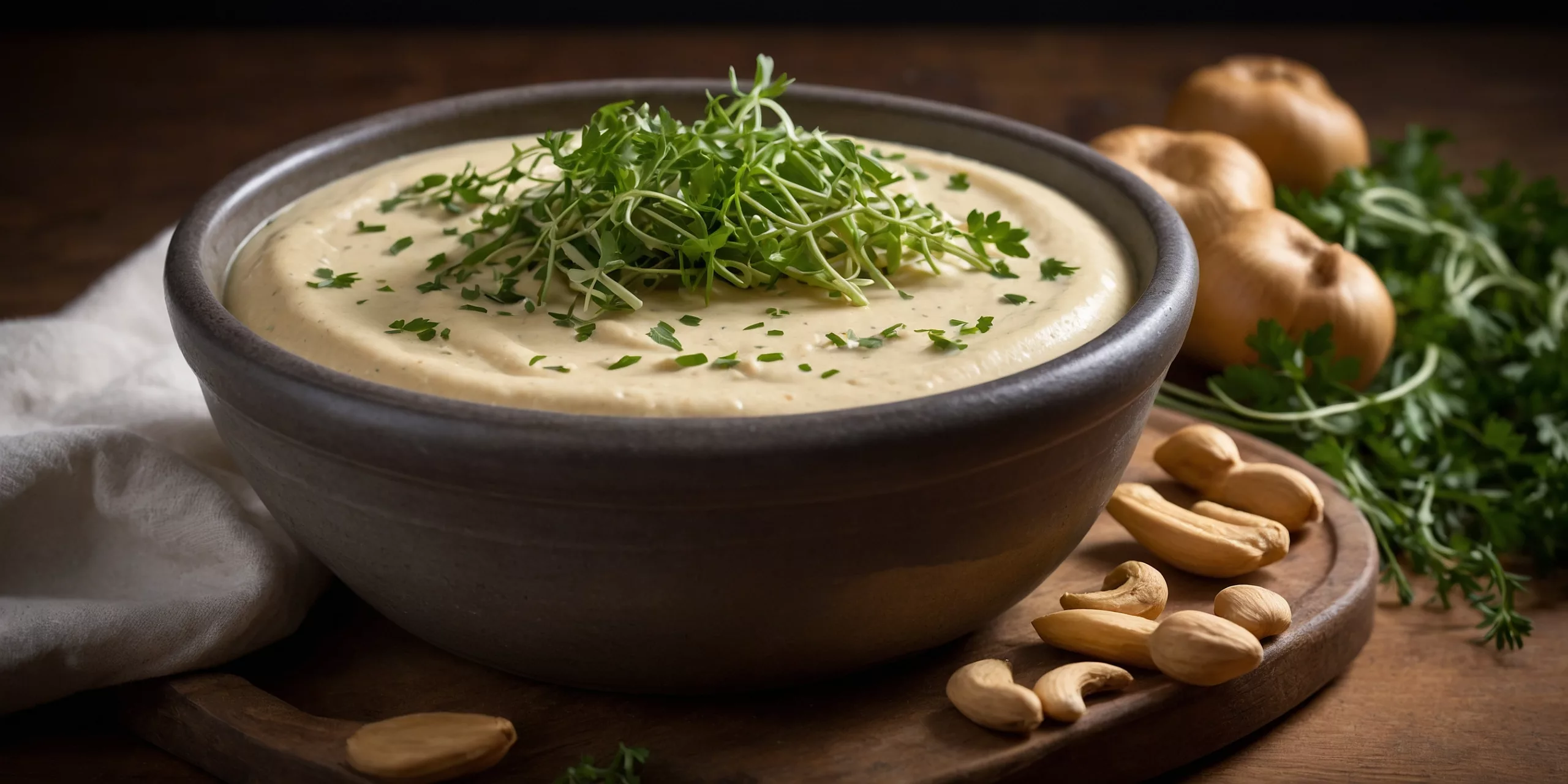 Vegane Cashew-Käsesoße – YummAi