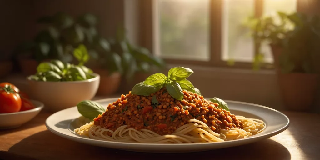 Vegane Linsen-Bolognese