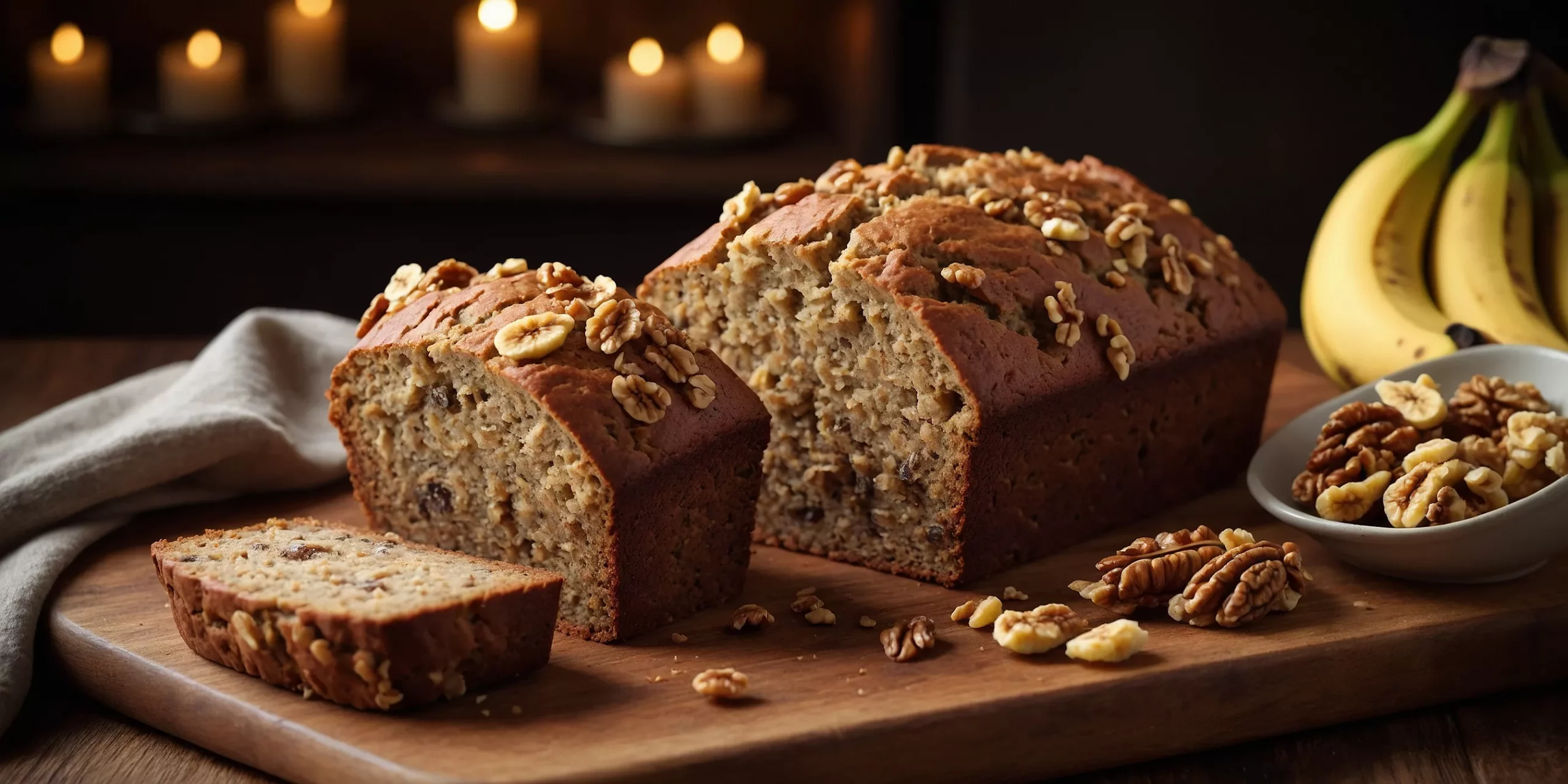 Veganes Bananenbrot mit Walnüssen – YummAi