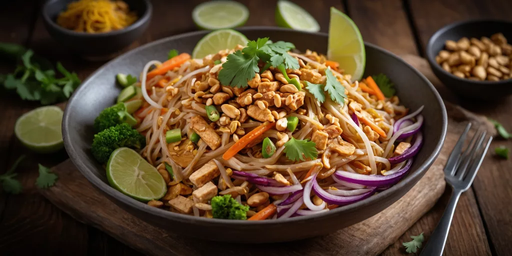 Veganes Tofu Pad Thai