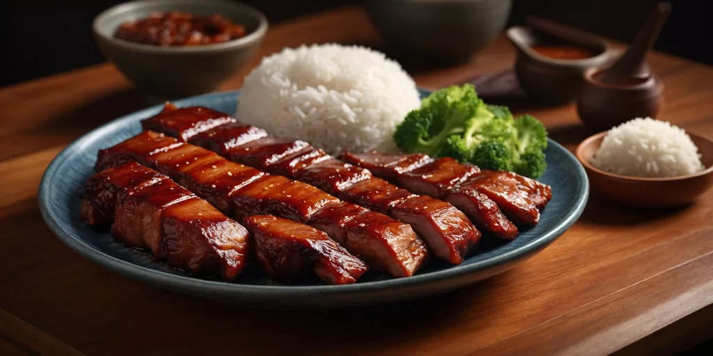 Würziges Char Siu BBQ-Schweinefleisch