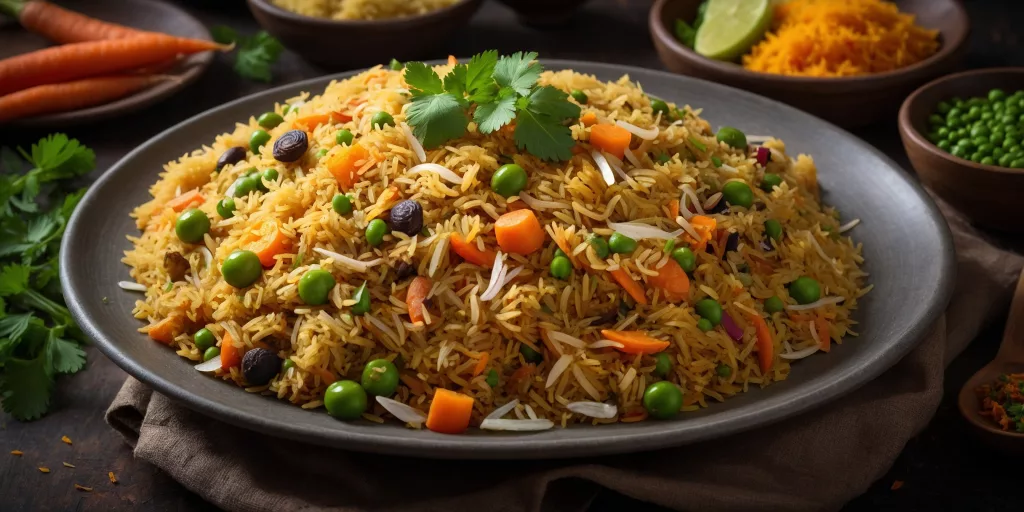 Würziges Vegetarisches Biryani
