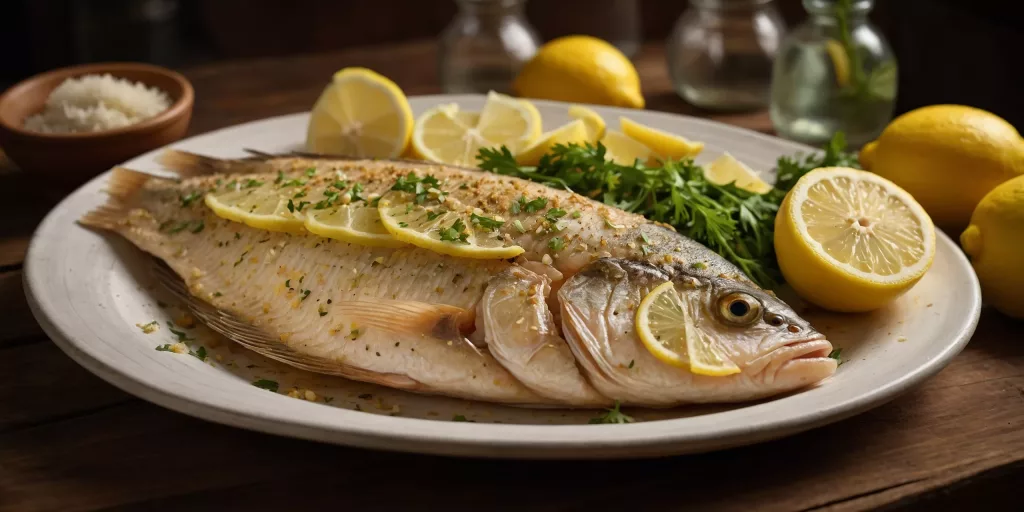 Zitronen-Knoblauch Tilapia